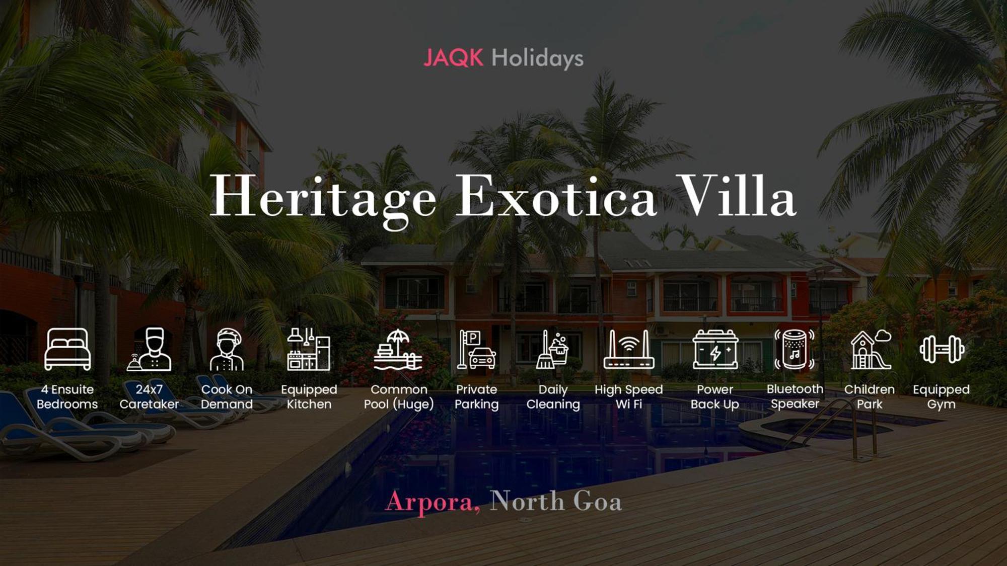 Heritage Exotica Villa - 4Bhk, באג'ה מראה חיצוני תמונה